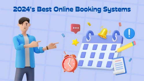 an animation of the best booking systems in 2024